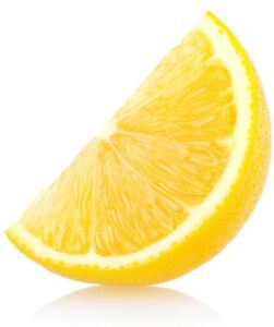 Lemon slice.
