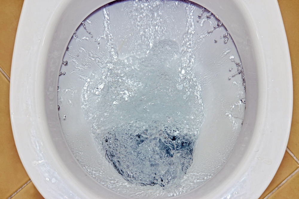 weak toilet flush