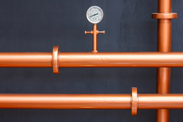 Copper pipes