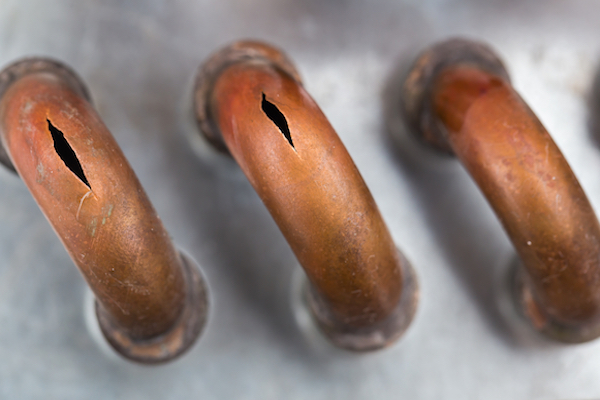 cracked gas lines