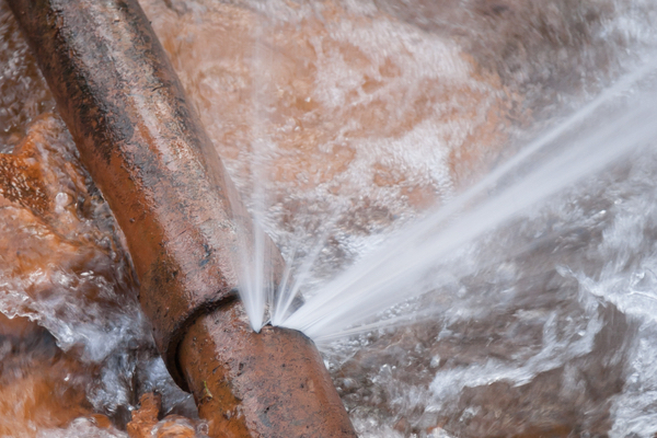 Burst pipe