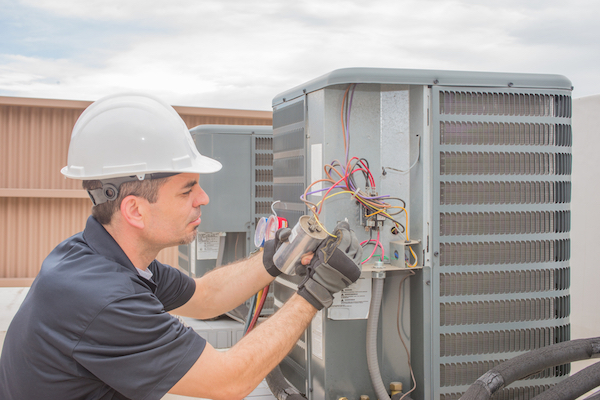 Plumbing technicians can help with AC repair