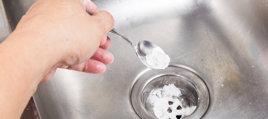 Vinegar and baking soda
