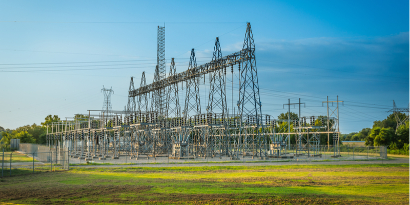 electrical distribution substation