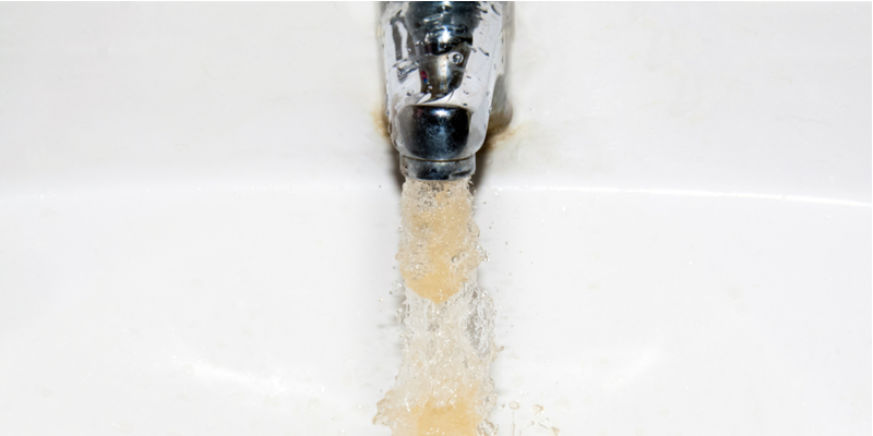 If your water tastes metallic, then metal filament may have leached into it