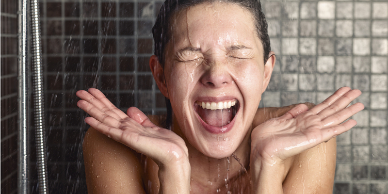 no hot water