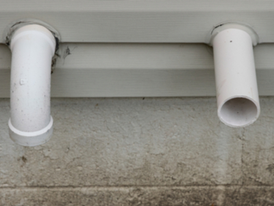 Cleaning exterior vents is part of annual furnace maintenance.